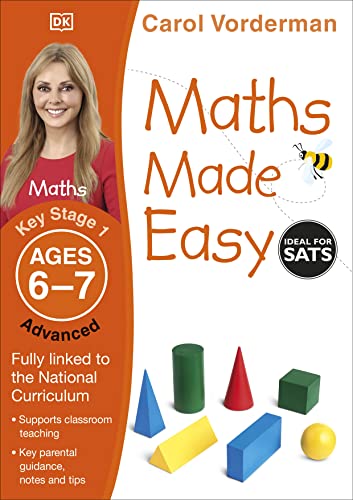 Maths Made Easy: Advanced, Ages 6-7 (Key Stage 1): Supports the National Curriculum, Maths Exercise Book (Made Easy Workbooks) von DK